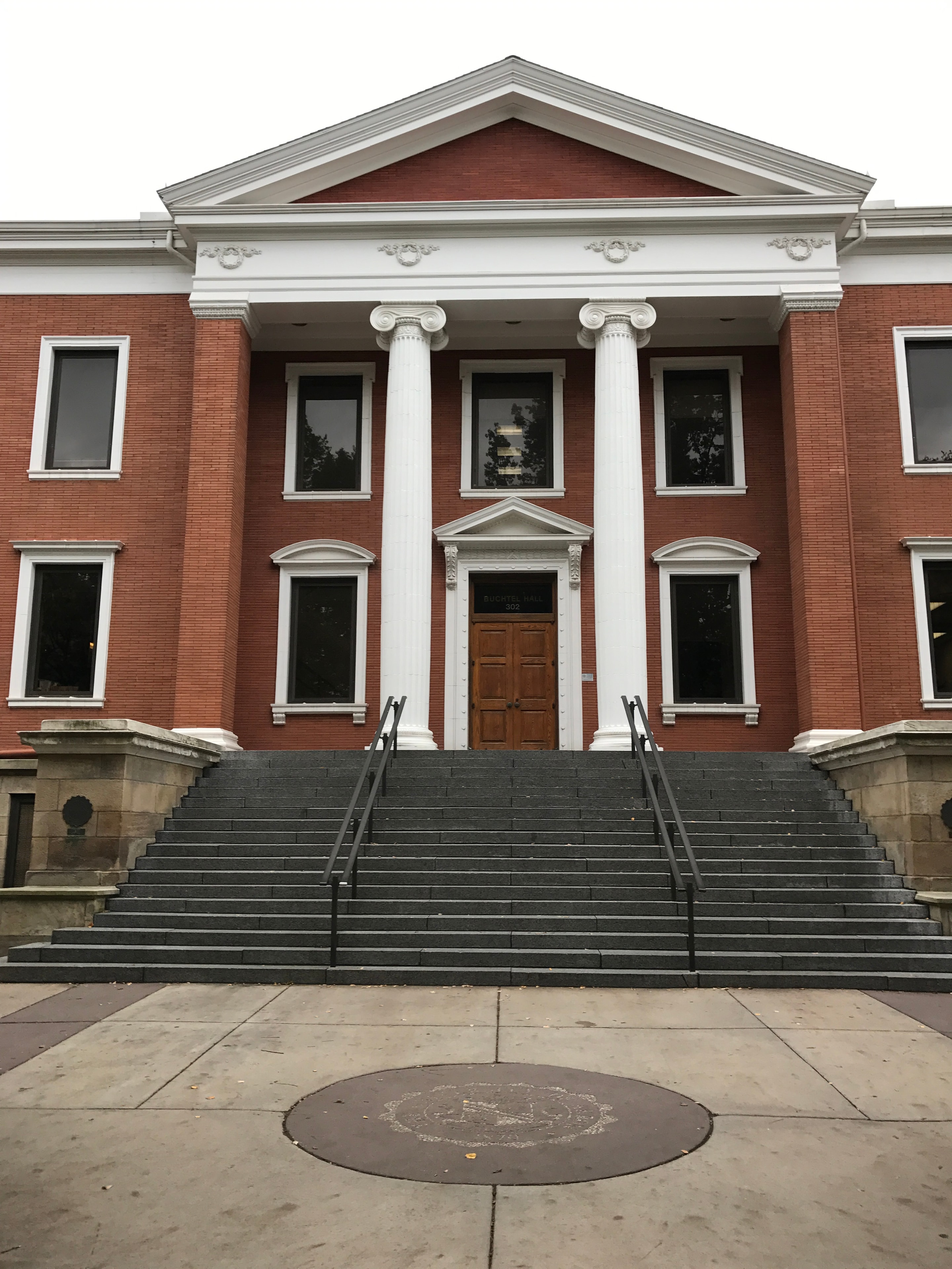 Buchtel Hall at the University of Akron, 2017