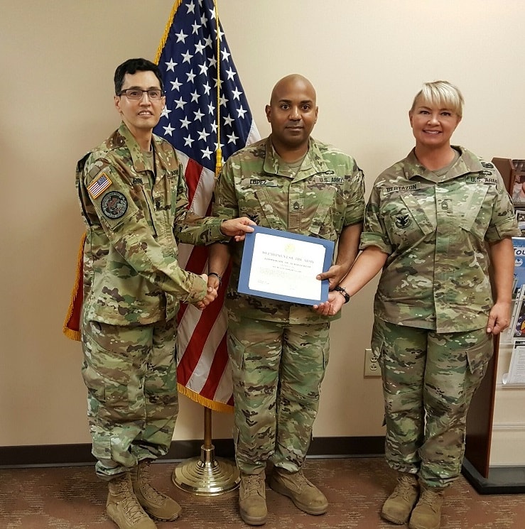 Certificate of Achievement presentation, SFC Lopez, 12 September 2016