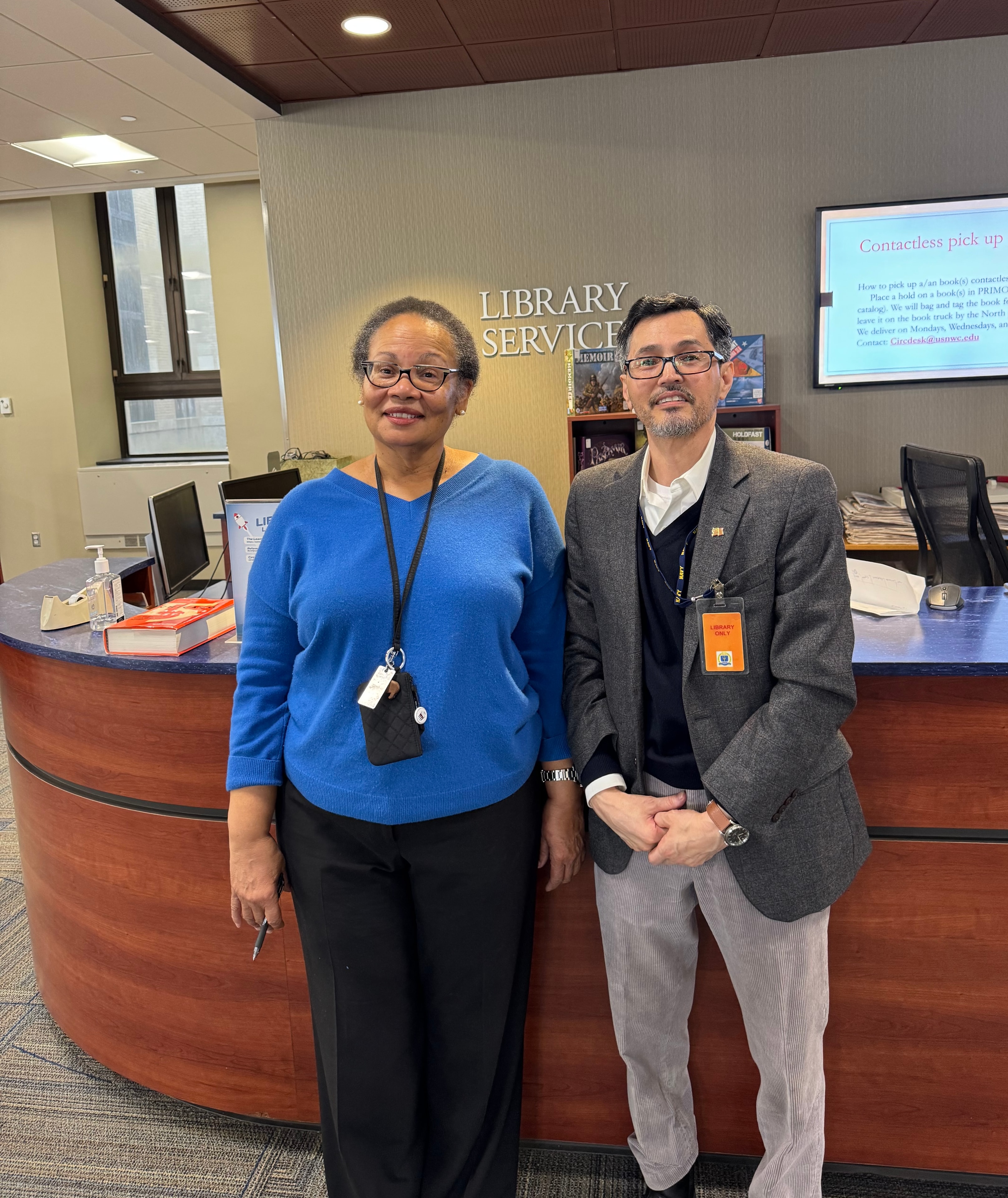 Eccles Library Staff, U.S. Naval War College — 12 March 2025