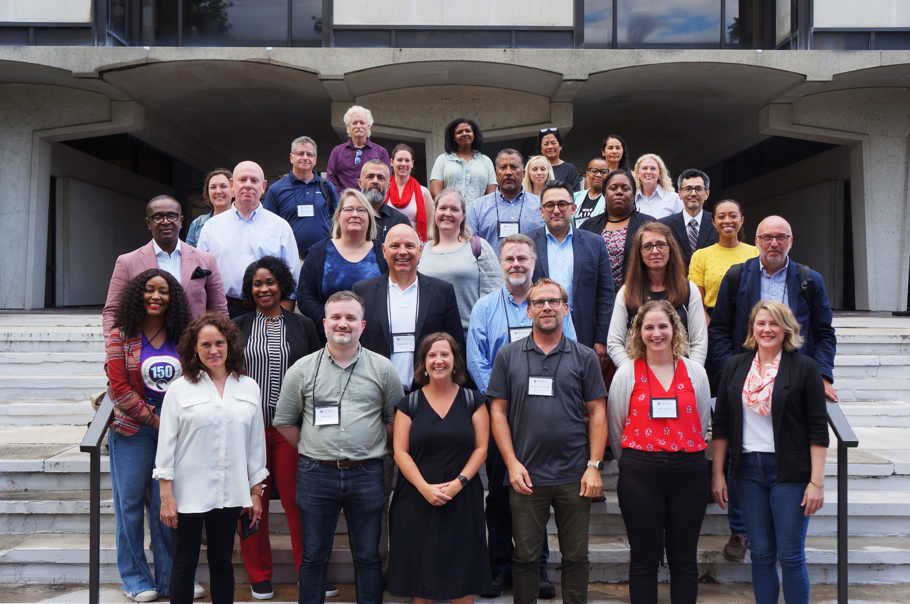 Harvard GSD Executive Education Future of Library Design class group photo, Summer 2023