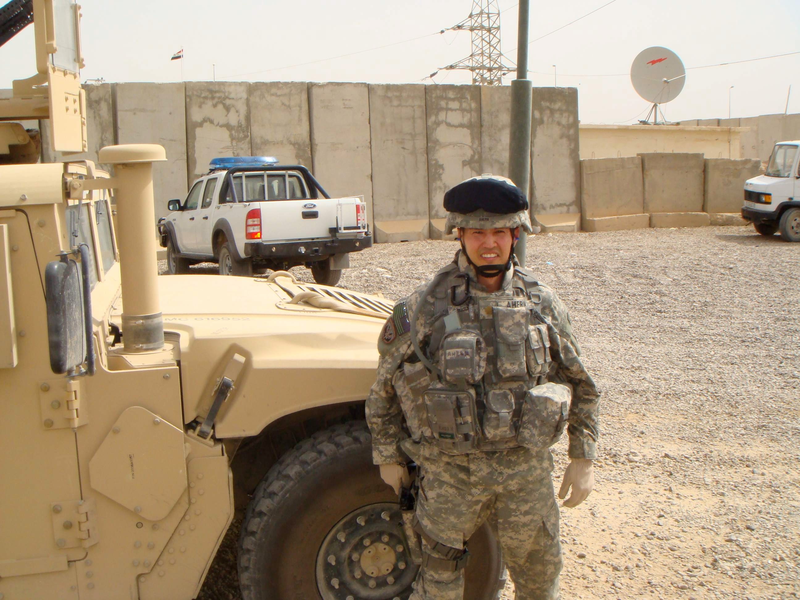 On a tactical mission with the U.S. Marine Corps, I MEF, Anbar Province, Iraq, 2008